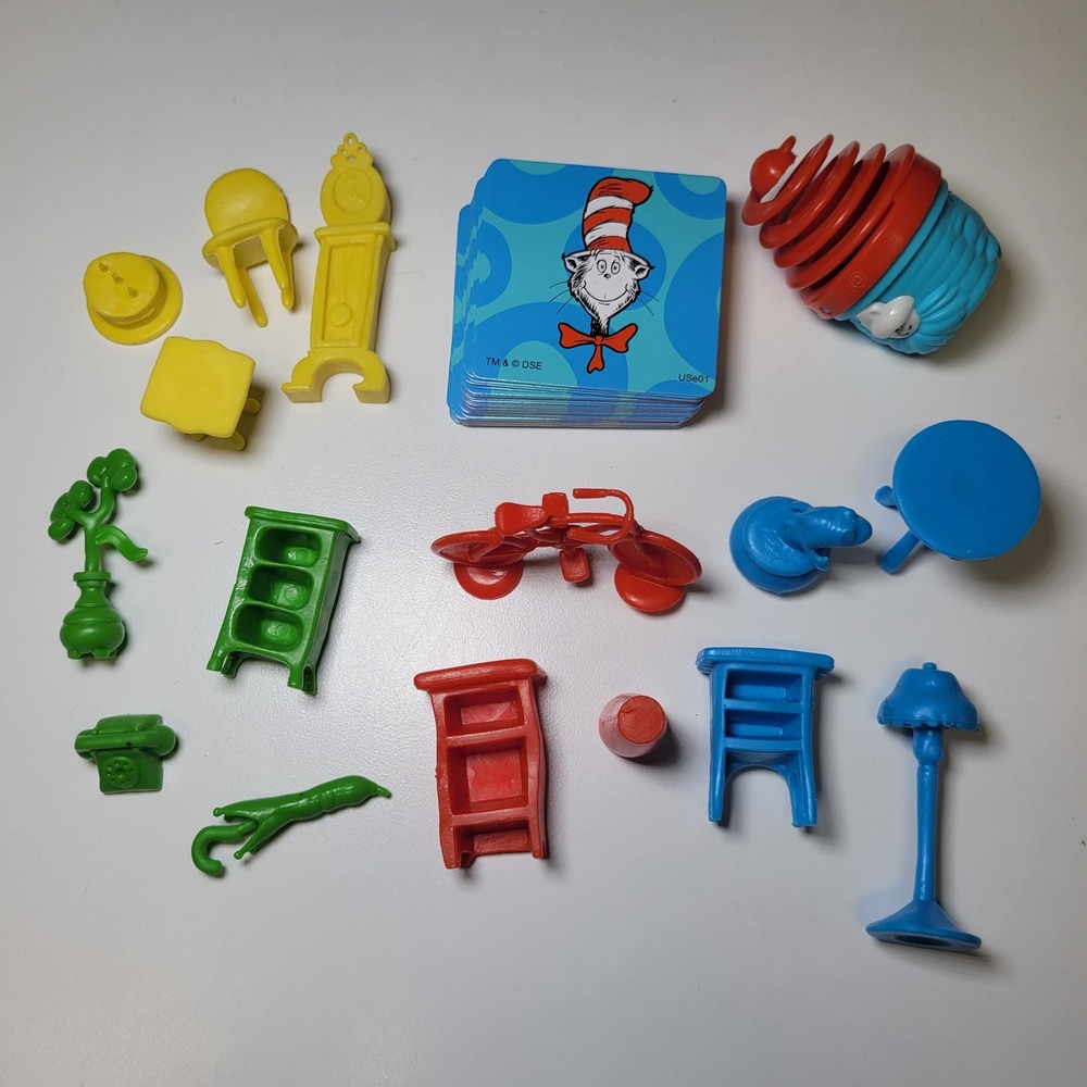 Dr Seuss The Cat in the Hat I Can Do That Game‎ Replacement Parts Wonder Forge
